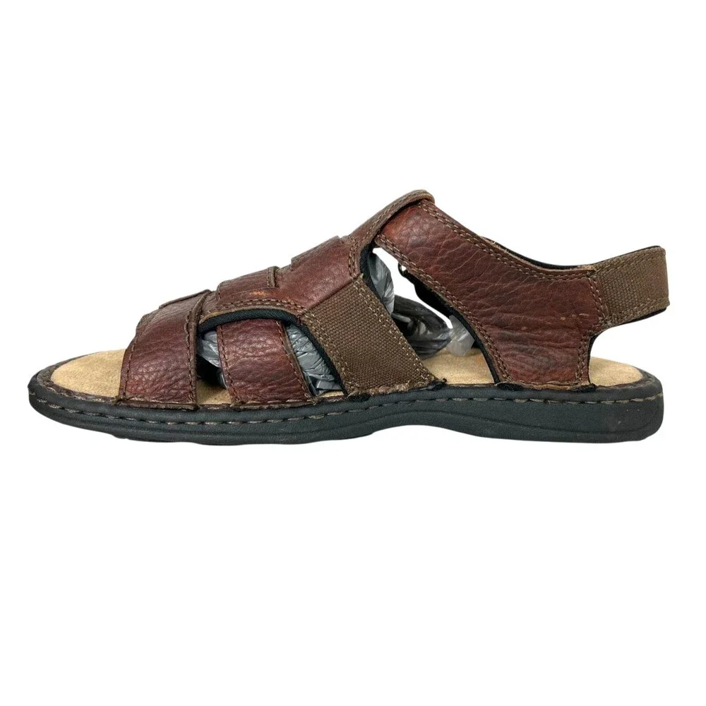Earth Spirit Willie Fisherman Sandals  Men's 8  Brown Lightweight  Dad Sandals